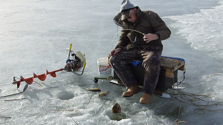 Ice fishing game, ice fishing live